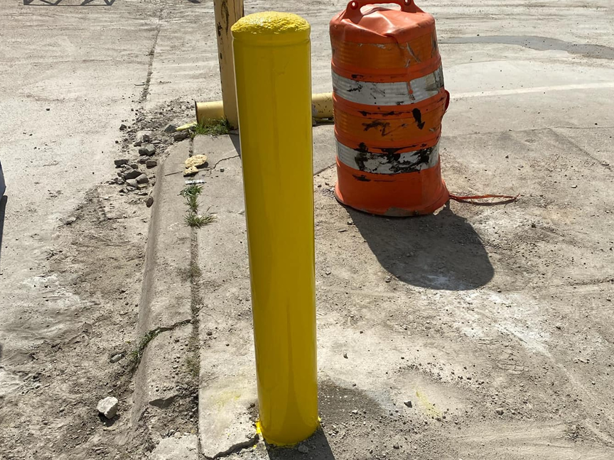 Bollard Installation In Concrete