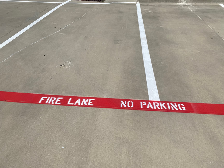 Fire Lane Line Striping Company
