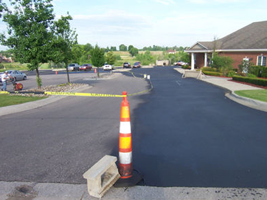 Parking Lot Seal Coating