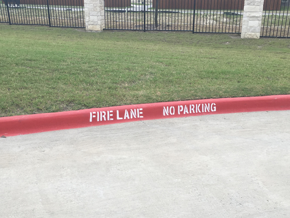 fire-lane-striping-and-curb-painting-raleigh-nc Fire Lane Striping and Curb Painting Raleigh, NC