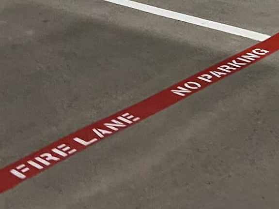 Fire Lane Striping Arlington Texas