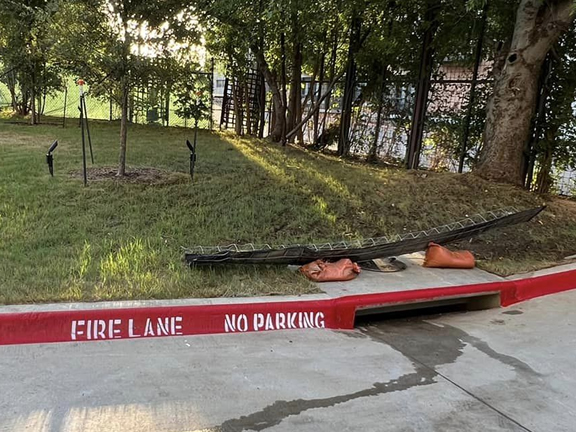 Fire Lane Striping in Baton Rouge, LA