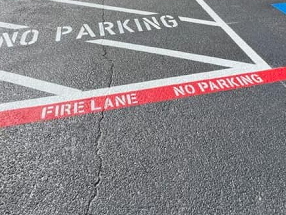 Fire Lane Striping Charleston, SC