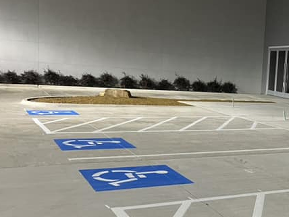 Handicap Striping and Stenciling Dallas, TX