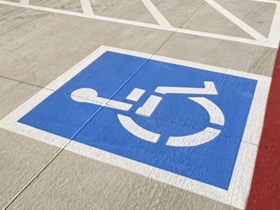 handicap-ADA-striping-charleston-south-carolina Handicap ADA Striping Charleston, SC