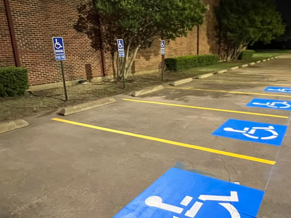 Handicap Striping ADA Raleigh, NC