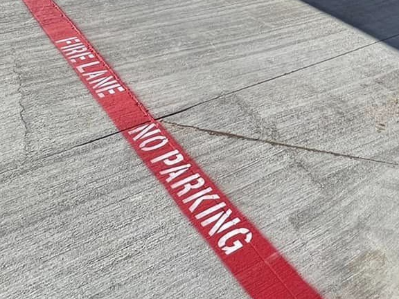 Fire Lane Striping Summerville, South Carolina