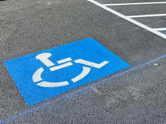 handicap-ADA-striping-richmond-virginia Handicap ADA Striping Richmond Virginia