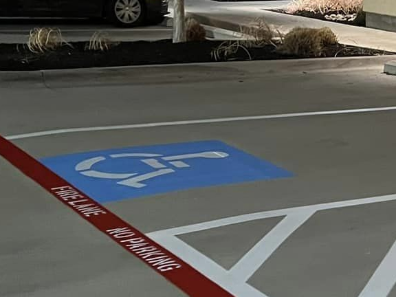 Handicap ADA Striping Summerville, South Carolina