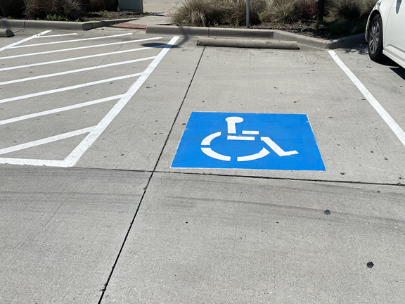 Handicap Stall Painting ADA Compliance Columbia SC