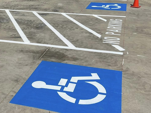 Handicap Striping Barboursville, WV