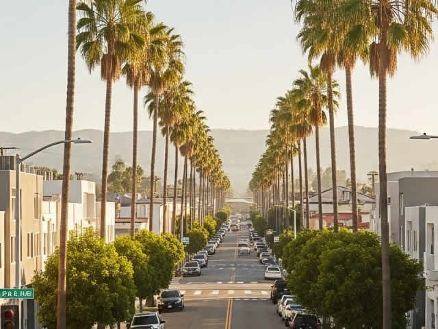 Parking lot striping services in Van Nuys CA